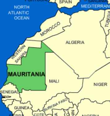 1. Ya ubiqué Mauritania!