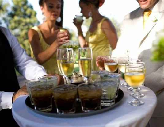 Recepción con cocteles coquetos!