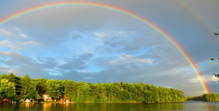 es la que me regala el arco iris después de las lluvias!