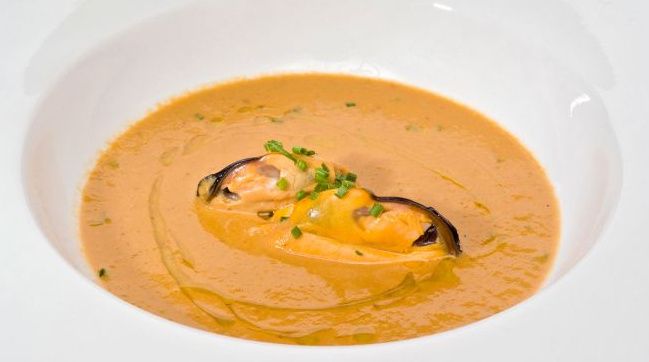 Crema de chipotle con Champiñones!