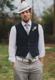 Sombrero de novio: ¿De copa o tipo fedora? -  no le gustan pero me encantaría un fedora