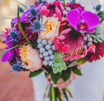Ramos de novia: ¿clásico o atrevido? - cosas nuevas pero en colores discretones!