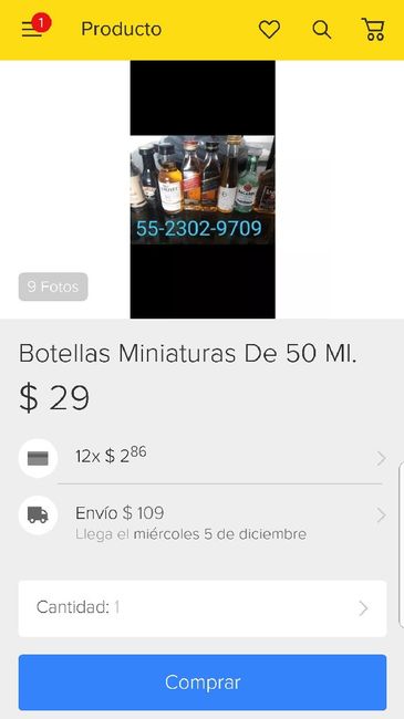Botellitas de recuerdos - 2