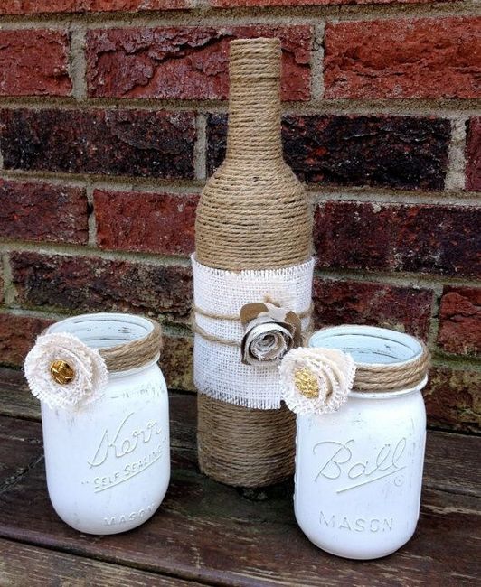 Como decorar Mason jars!!! - 1