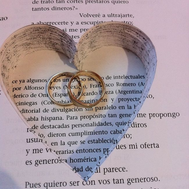 Como sera tu porta anillos - 1