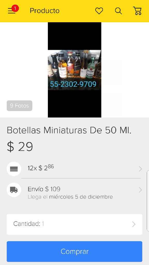 Botellitas de recuerdos - 2