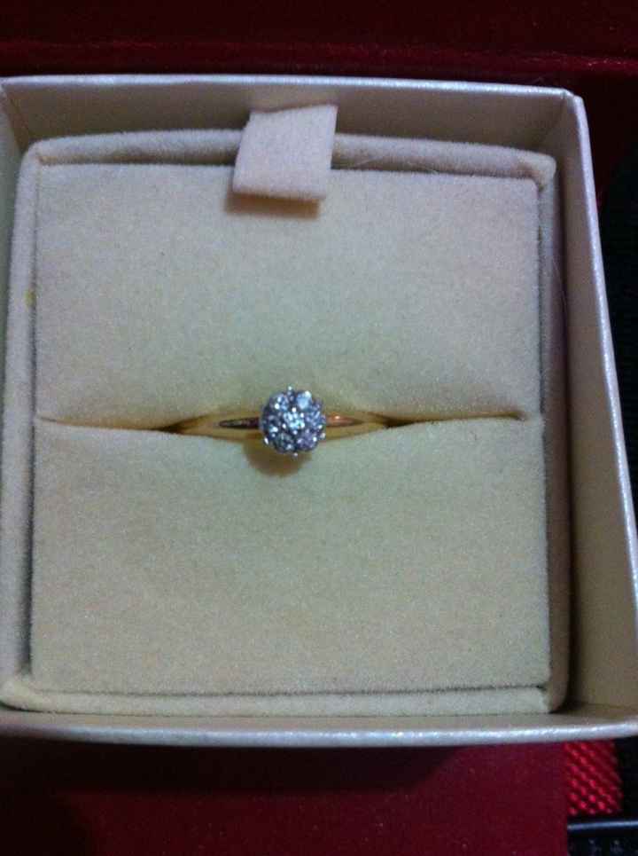Les presento mi anillo de compromiso!! - 1