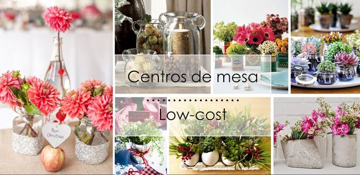 centros de mesa DIY