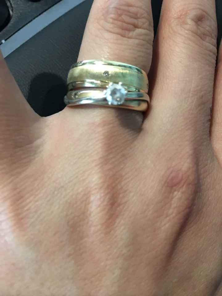  a presumir nuestros anillos 💍😍!! - 1