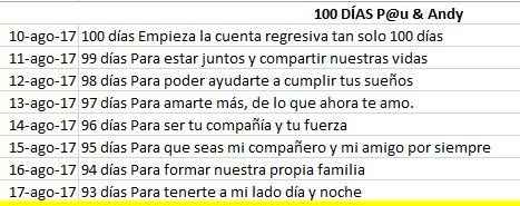 100 días