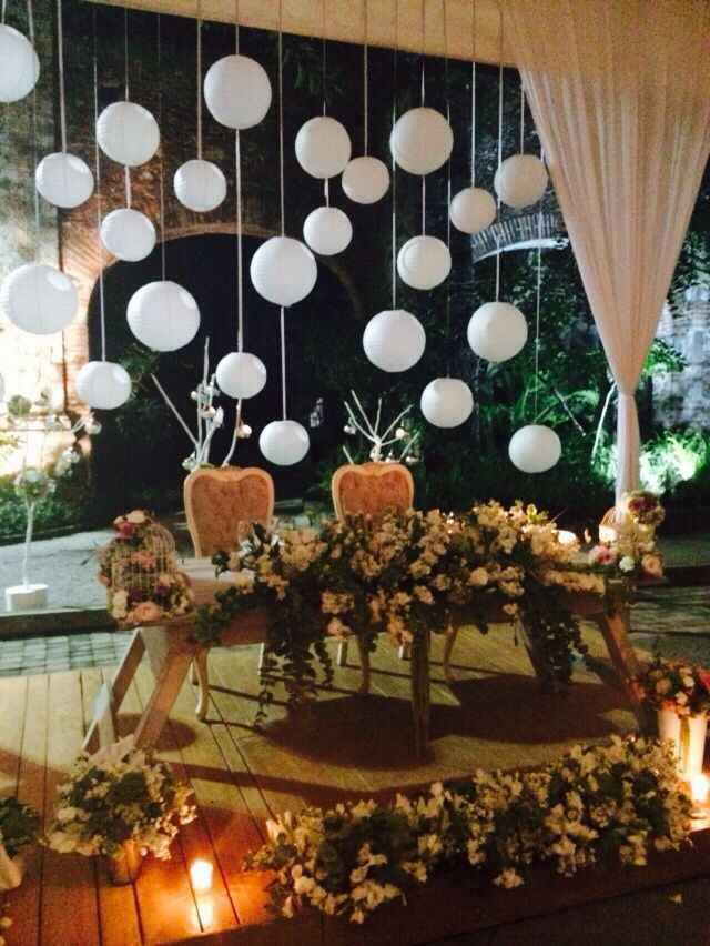 decoración boda rustica