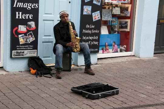 musico en la calle