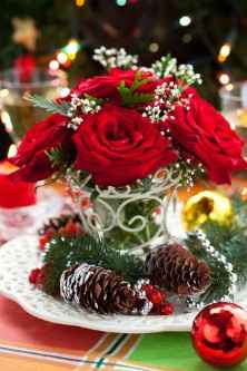 centros de mesa navideños