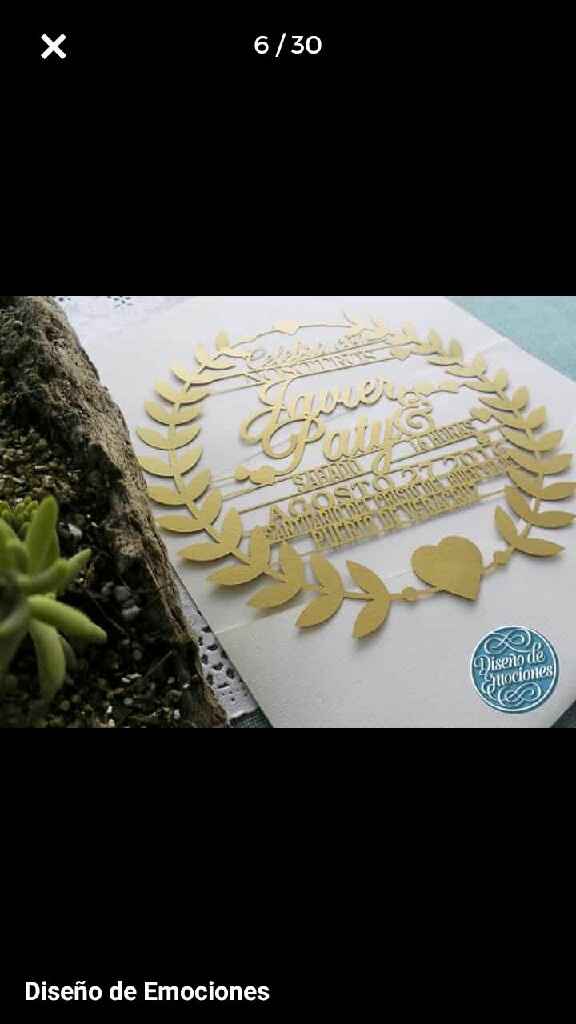 Pases para invitaciones - 1