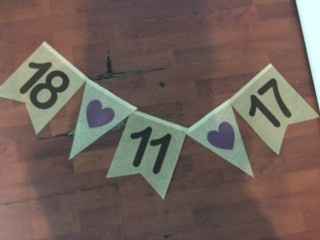 banderines save the date 