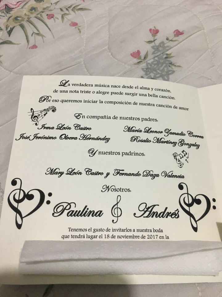 Invitaciones musicales. - 4