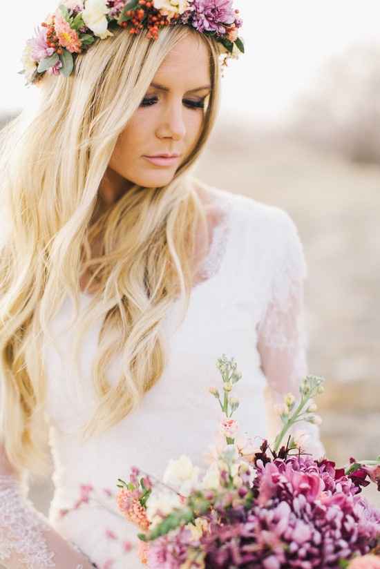 corona floral 