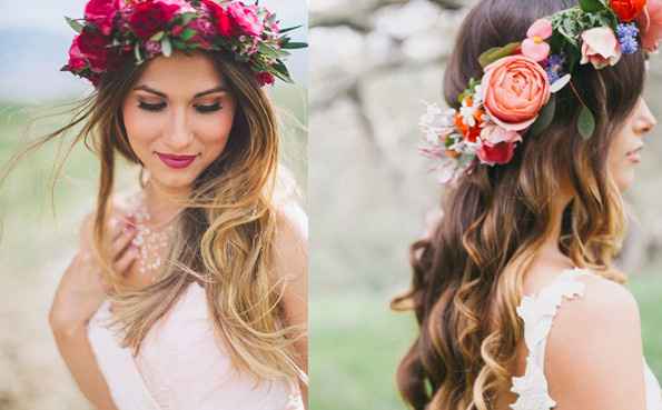 corona floral 