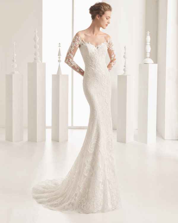 vestido con mangas