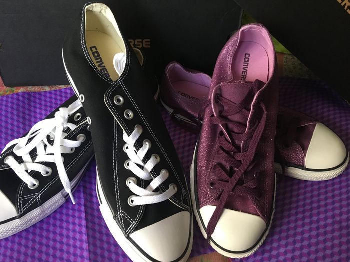 Mis tenis para la recepción - 1