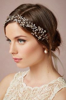 novia cabello corto