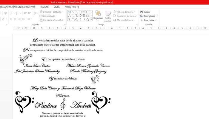 invitacion power point