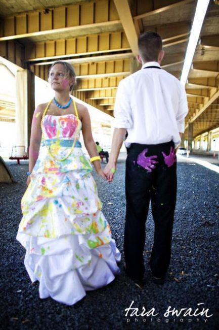 trash the dress