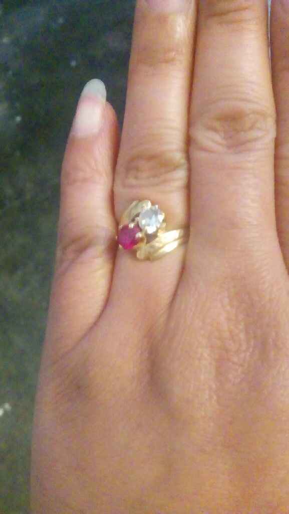 Si hubieras podido elegir el anillo de compromiso.. - 1