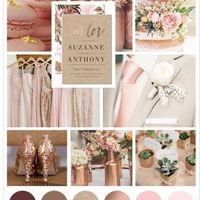 Estos son los colores y el estilo de mi boda..