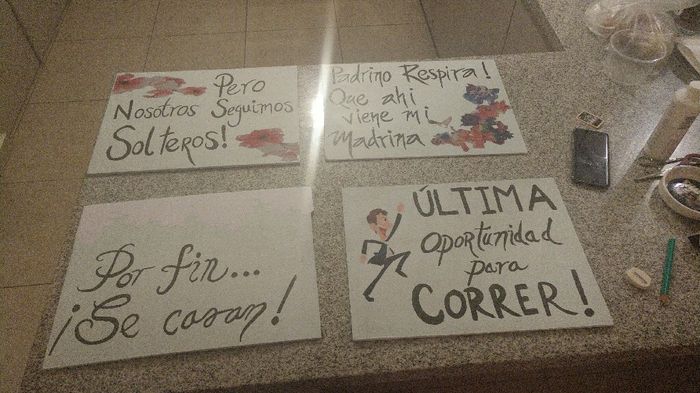 Mis letreros diy save the date - 1