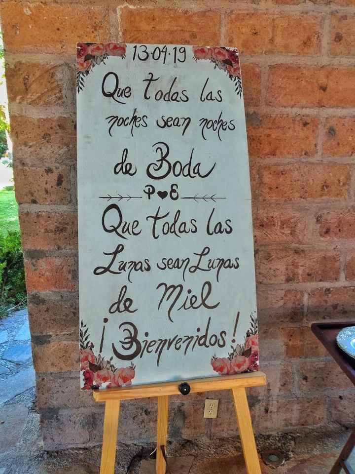 Mis letreros diy save the date - 2