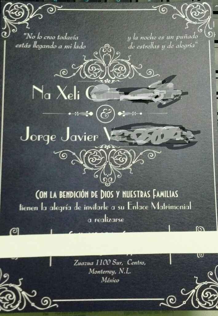 Invitaciones - 1