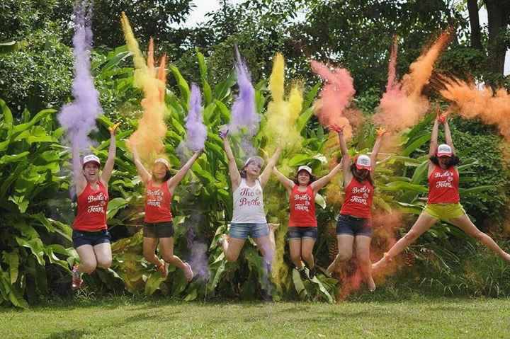 Sesion con polvos de colores - 1