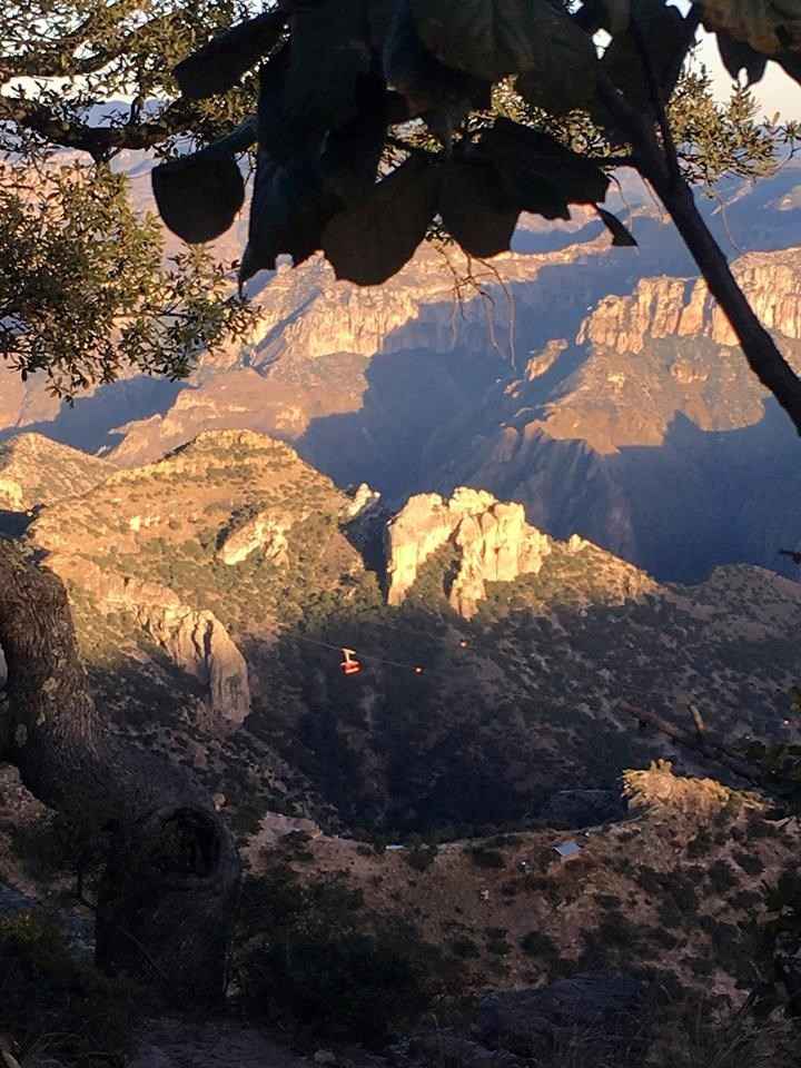 teleferico desde el mirador