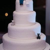 Pasteles de boda con aire elegante y vintage - 1