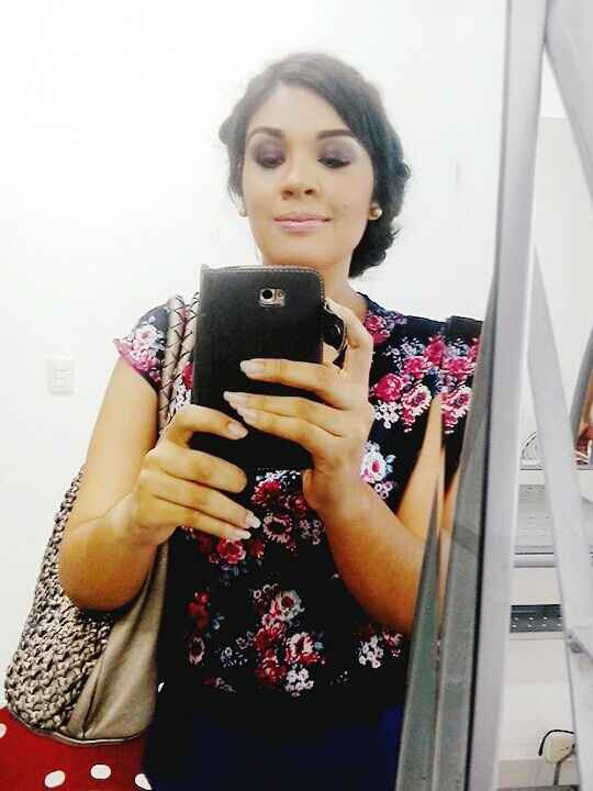 Nenas que dicen que opinan !!!?? mi primera prueba de peinado y maquillaje - 1