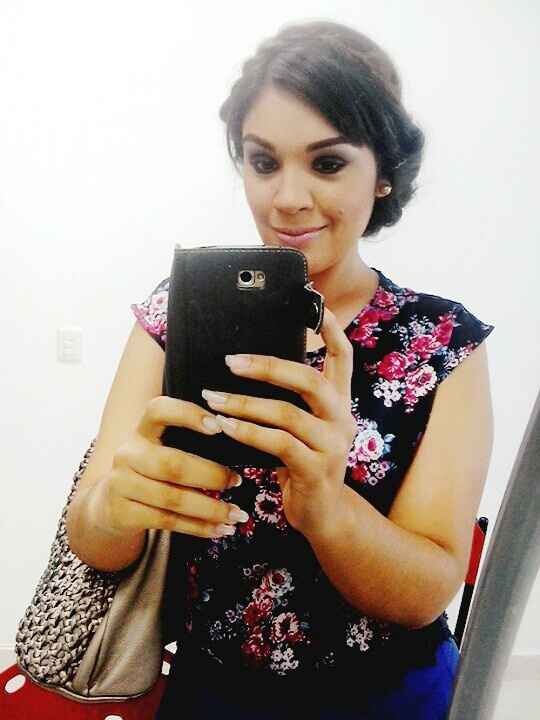 Nenas que dicen que opinan !!!?? mi primera prueba de peinado y maquillaje - 2