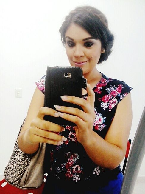 Nenas que dicen que opinan !!!?? mi primera prueba de peinado y maquillaje - 2