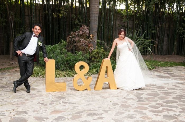 Mis letras gigantes al fin terminadas - 2