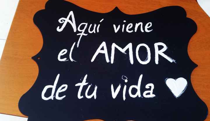 letrero