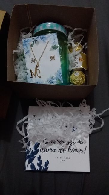Regalos para damas de honor 1