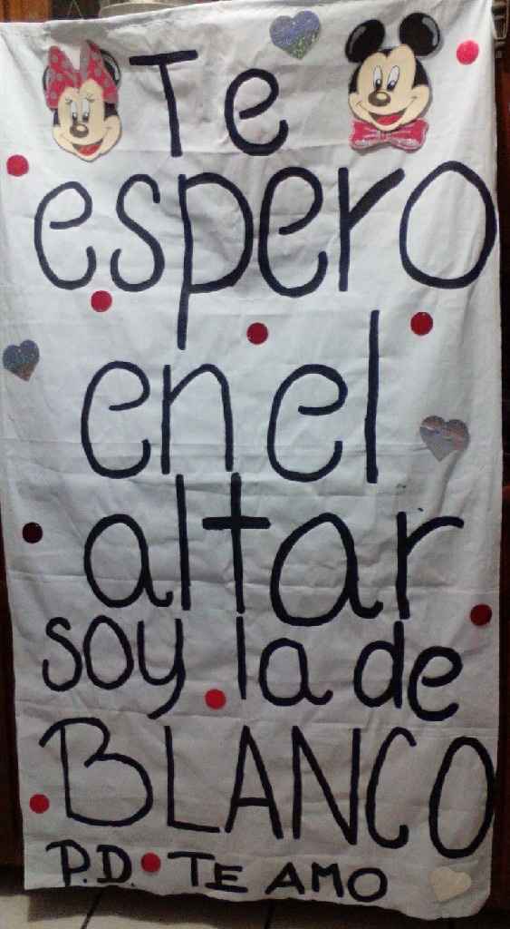 Recado al novio - 1
