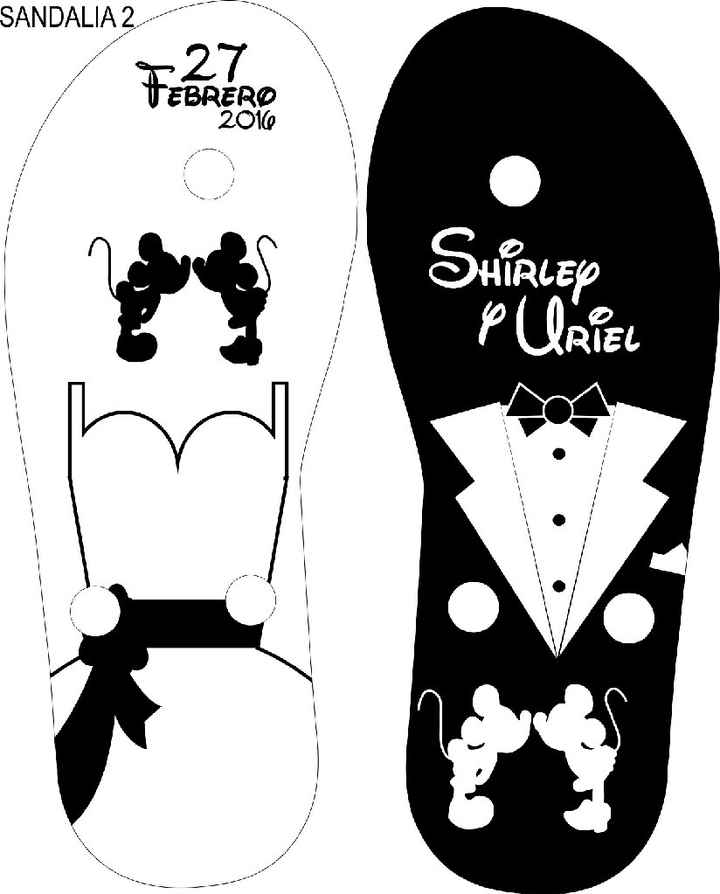 Diseño sandalias - 1