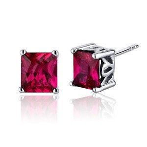 Aretes Rojos (rubíes y su significado) 2