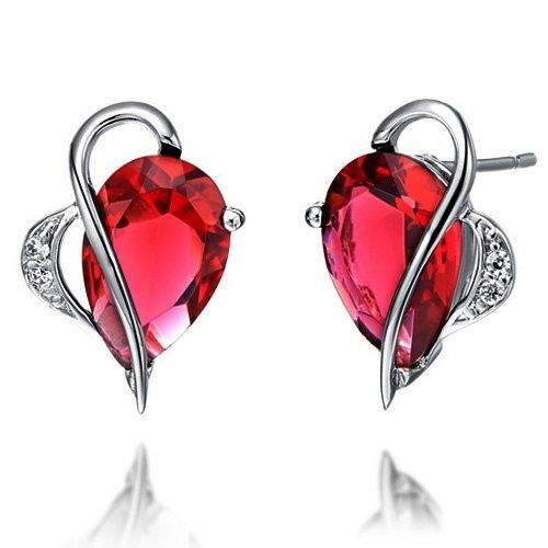Aretes Rojos (rubíes y su significado) 3
