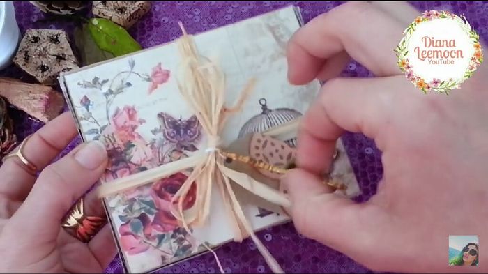 diy invitaciones vintage (cajita). - 9