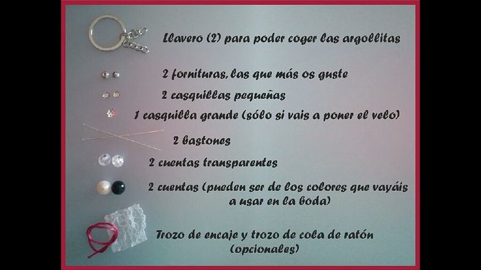 Llaveritos novios Diy. - 1