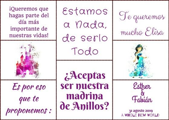 Cajita para padrinos de anillos - 5