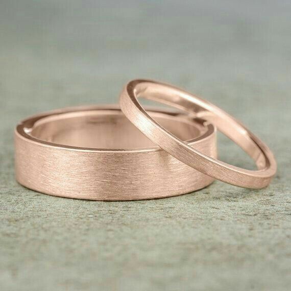 Anillos y argollas en oro rosa - 4