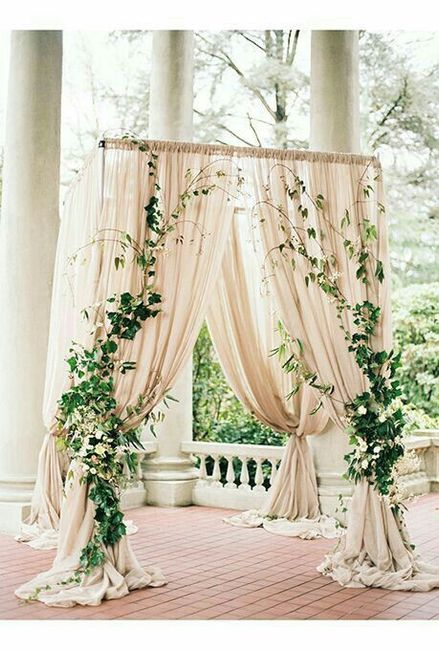 Decoración con telas color rosa ❤ - 11